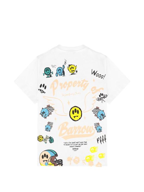 T-shirt unisex Barrow Kids bianca BARROW KIDS | JUTH076002